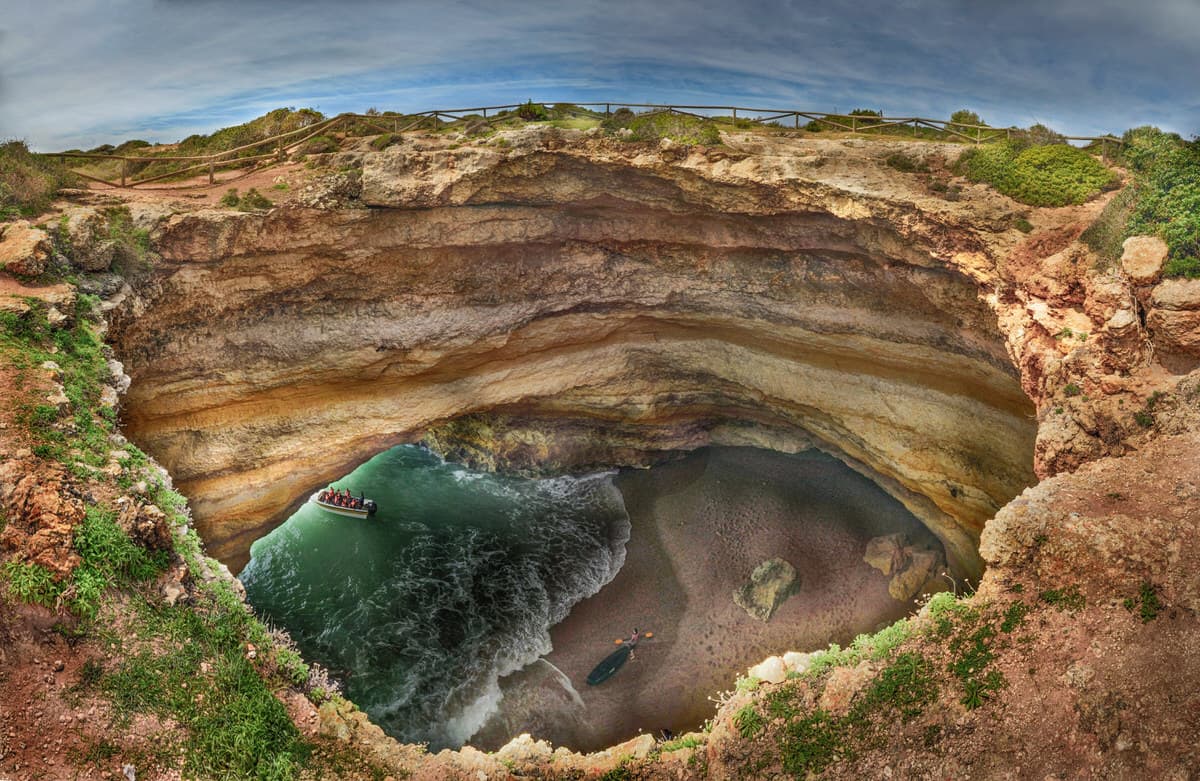 View of Benagil, Algarve