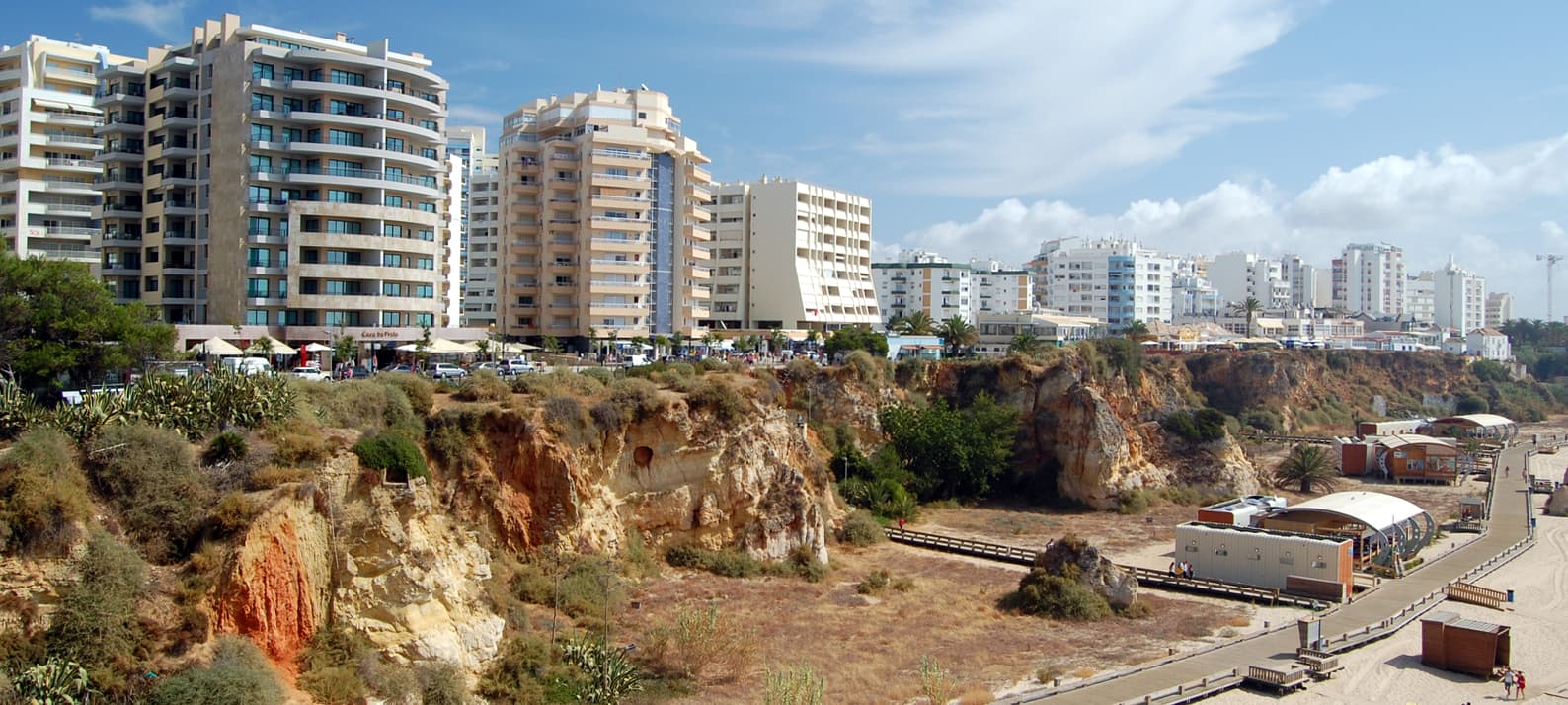 Vista de Praia da Rocha, Algarve